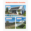 VEVOR Solar Pool Heater 4 x 10 Foot Υπέργειο Σύστημα Θέρμανσης Πισίνας ( 4 πάνελ)