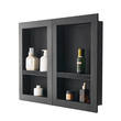 VEVOR Ντουζιέρα Εντοιχιζόμενη Θέση 40,6 x 61+40,6 x 61 cm