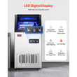 VEVOR Commercial Ice Maker Ανεξάρτητη Μηχανή Ντουλάπας 110lbs/24H 36 Ice Cubes