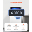 VEVOR Commercial Ice Maker Ανεξάρτητη Μηχανή Ντουλάπας 80lbs/24H 36 Ice Cubes