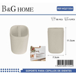 Θήκη οδοντόβουρτσας πλαστική - Beige - 21554