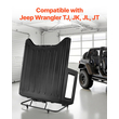Κινητό στιβαρό καλάθι αποθήκευσης VEVOR για Jeep Wrangler TJ, JK, JL, JT