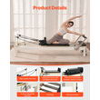 Μηχανή Pilates VEVOR Pilates Reformer Εξοπλισμός οικιακής γυμναστικής με αντίσταση