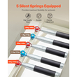 Εξοπλισμός γυμναστικής για το σπίτι VEVOR Foldable Pilates Reformer Pilates