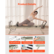 Εξοπλισμός γυμναστικής για το σπίτι VEVOR Foldable Pilates Reformer Pilates