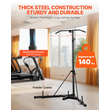VEVOR 2 σε 1 Πλαίσιο βαρέως τύπου τσάντα του μποξ Boxing Punching Fitness Stand Steel
