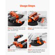 VEVOR Seamless Seam Setter 6" βεντούζα για σύνδεση και ισοπέδωση ραφών πάγκου