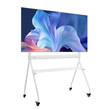 Βάση τηλεόρασης VEVOR Rolling TV Cart για φορητή τηλεόραση, χωρητικότητα έως 198 λίβρες για οθόνες 35-100 ιντσών