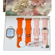 Σετ Smartwatch με 4 λουράκια - Z97 Mini - 064748 - Orange