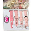 Σετ Smartwatch με 4 λουράκια - Z97 Mini - 064748 - Pink