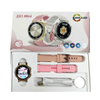 Σετ Smartwatch με 2 λουράκια - Z01 Mini - 064953 - Pink
