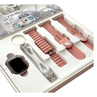 Σετ Smartwatch με 3 λουράκια - Z99 Mini - 064984 - Pink