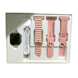 Σετ Smartwatch με 3 λουράκια - Z02 Mini - 064991 - Pink