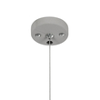 GLOBOSTAR® ALP-LINEAR BRIGHTRAIL 61776-3M Επιφανειακό / Κρεμαστό Προφίλ Αλουμινίου με Λευκό Γαλακτερό Πατητό Κάλυμμα για Ταινίες LED IP20 - Γκρι Ανθρακί Ματ - Μ300 x Π5 x Υ7.5cm