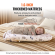 VEVOR Baby Lounger Infant Nest Lounger 100% Cotton Co με προσκέφαλο