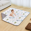 VEVOR 50"x50" παιδικό χαλάκι παιχνιδιού Παιδικό χαλάκι που σέρνεται μαλακό δάπεδο χαλάκι παιδικής δραστηριότητας