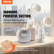 Θήλαστρα VEVOR Διπλά ηλεκτρικά θήλαστρα 4 Mode & 16 Level 300mmHg Suction