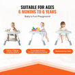 VEVOR Baby Activity Center Διαδραστικό τραπέζι Play Center με τραγούδια μουσικής παιχνιδιών