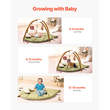 VEVOR Baby Play Gym Mat Tummy Time Activity Mat με 6 Sensory Toy 42,9" x 33,5