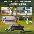 VEVOR Golf Practice Hitting Net, τεράστιο δίχτυ γκολφ 10,8x7ft, Προσωπική εμβέλεια οδήγησης για εσωτερική χρήση σε εξωτερικό χώρο, φορητό οικιακό βοήθημα γκολφ με πλαίσιο και τσάντα μεταφοράς από συμπαγές υαλοβάμβακα, δώρο για άνδρες, λάτρης του γκολφ