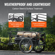VEVOR Bike Cargo Trailer, χωρητικότητα 72,5 kg, βαρέως τύπου καρότσι ποδηλάτου, αναδιπλούμενη συμπαγής αποθήκευση & γρήγορη απελευθέρωση με γενικό κοτσαδόρο, τροχοί 40,6 cm, ασφαλείς ανακλαστήρες, χωράει σε τροχούς ποδηλάτου 558,8-711,2 mm
