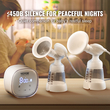 Θήλαστρα VEVOR Διπλά ηλεκτρικά θήλαστρα 4 Mode & 16 Level 300mmHg Suction