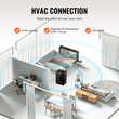 VEVOR HVAC Scent Diffuser 180ML Cold Air Scent Air Machine 2000 Sq.Ft Χωρίς νερό