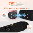 VEVOR Red Light Therapy Belt for Waist 660&850nm Red Light Therapy Pad 105 LED