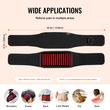 VEVOR Red Light Therapy Belt for Waist 660&850nm Red Light Therapy Pad 112 LED