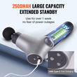 VEVOR Πιστόλι μασάζ Deep Tissue Percussion Muscle Massager με 6 ταχύτητες 4 κεφαλές