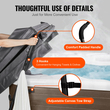 VEVOR Hot Tub Cover Lift, Spa Cover Lift, Ύψος 31,5" - 41,3" Πλάτος 53" - 92,5" Ρυθμιζόμενο, Εγκατεστημένο στο κάτω μέρος στη μία πλευρά, Κατάλληλο για διάφορα μεγέθη ορθογώνιων μπανιέρων, υδρομασάζ, σπα