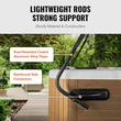 VEVOR Hot Tub Cover Lift, Spa Cover Lift, Ύψος 800 - 1050 mm Πλάτος 1750-2550 mm Ρυθμιζόμενο, Εγκατεστημένο και στις δύο πλευρές στο επάνω μέρος, Κατάλληλο για διάφορα μεγέθη ορθογώνιων μπανιέρων, υδρομασάζ, σπα