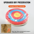 VEVOR Archery Target, 3 Layers 20" Arrow Target, Traditional Solid Straw Στρογγυλό Τόξο Σκοποβολής Στόχου Τοξοβολίας, Χειροποίητα Βέλη Στόχος, Έγχρωμο Σχοινί Στόχος για Κυνήγι Υπαίθρου Πρακτικής Σκοποβολής