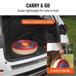 VEVOR Archery Target, 5 Layers 20" Arrow Target, Traditional Solid Straw Στρογγυλό τόξο σκοποβολής στόχου τοξοβολίας, Χειροποίητος στόχος βέλους, χρωματιστός στόχος σχοινιού για εξάσκηση σκοποβολής για κυνήγι στην πίσω αυλή