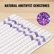 VEVOR Υπέρυθρη θερμαντική επιφάνεια Amethyst Gemstones Θερμαντικό χαλάκι με αρνητικά ιόντα