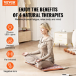 VEVOR Far Infrared Heating Pad 5 Natural Crystal Gemstones Heating Mat 40" x 20