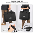 VEVOR Padded DJ Mixer Gig Bag, 1200D Oxford Fabric, DJ Gear Carry Bag with Storage Pocket 4,92 ft αφαιρούμενος ιμάντας ώμου 0,39 in Padding, 19,29 x 8,66 x 15,34 σε Storage Case για DJ