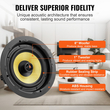 VEVOR 8 σε ηχεία οροφής 200 Watt Flush Mount οροφής & ηχεία στον τοίχο