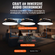 VEVOR 8 σε ηχεία οροφής 200 Watt Flush Mount οροφής & ηχεία στον τοίχο