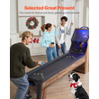 VEVOR 9 ft Roll & Score Arcade Τραπέζι παιχνιδιών Ηλεκτρονικός σκόρερ Αίθουσα παιχνιδιών 4 μπάλες