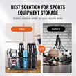 VEVOR Golf Storage Garage Organizer 3 Βάση για τσάντες γκολφ Club Rack Ball Cart