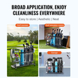 VEVOR Golf Storage Garage Organizer 3 Βάση για τσάντες γκολφ Club Rack Ball Cart