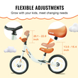 VEVOR Toddler Balance Bike Ποδήλατο από κράμα αλουμινίου Balance για 1-5 ετών αγόρι κορίτσι