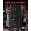Σκληρή θήκη VEVOR Bass Guitar 48.03in Αδιάβροχη με κλειδαριά και κλειδί για μπάσο
