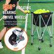 VEVOR Tennis Ball Hopper Καλάθι διδασκαλίας τένις καλάθι με ρόδες 180 μπάλες