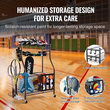 VEVOR Sports Equipment Garage Organizer Ράφι αποθήκευσης μπάλας Sport Gear Αποθήκευση παιχνιδιών