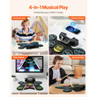 VEVOR Electric Drum Set 9-Pad with Stand Dual Speakers Light Up Sticks για παιδιά