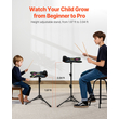 VEVOR Electric Drum Set 9-Pad with Stand Dual Speakers Light Up Sticks για παιδιά
