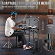 VEVOR Electric Drum Set Electronic Drum Kit 480 Sounds για αρχάριους και ενήλικες