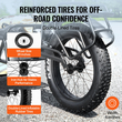 VEVOR Bike Cargo Trailer, χωρητικότητα 70 lbs, βαρέως τύπου καρότσι ποδηλάτου, συμπαγής αποθήκευση & δομή γρήγορης απελευθέρωσης με γενικό κοτσαδόρο, τροχοί 20", ταιριάζει στους περισσότερους τροχούς ποδηλάτου, πλαίσιο από ανθρακούχο χάλυβα